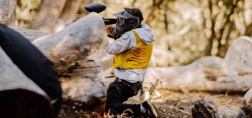 paintball player